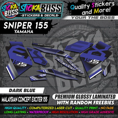 SNIPER 155 New Stock Decals [ MALAYSIAN CONCEPT EXCITER 155 ]
