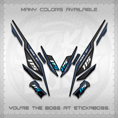 MIO SOUL I 115 GT INDO DECALS (0002 DESIGN)STICKER DECALS By STICKABOSS