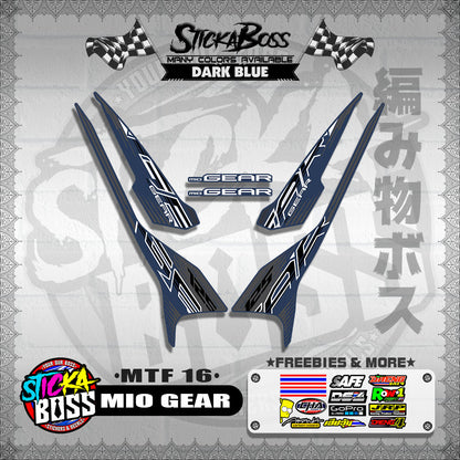 MIO GEAR DECALS ( MTF 16 )【WITH FREEBIES】