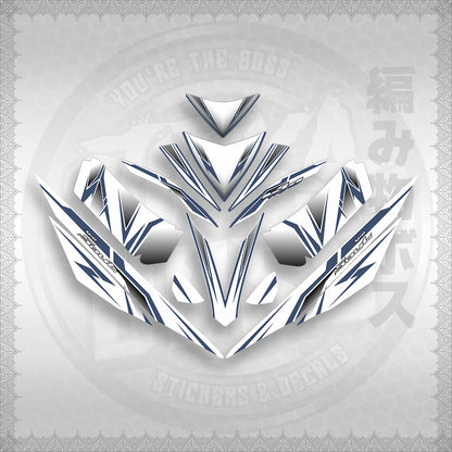 STICKER DECALS for MIO 4 (MIRGADEFOWH) By STICKABOSS (SOFIE LAMINATED WATERPROOF)