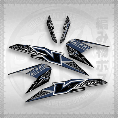 CLICK 125 V3 MALAY / INDO CONCEPT (CV3STSTVAA29) By STICKABOSS (SOFIE LAMINATED WATERPROOF)