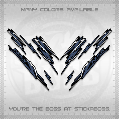 NMAX V2 DECALS (2024 NM A8 STYLE) STICKER DECALS By STICKABOSS