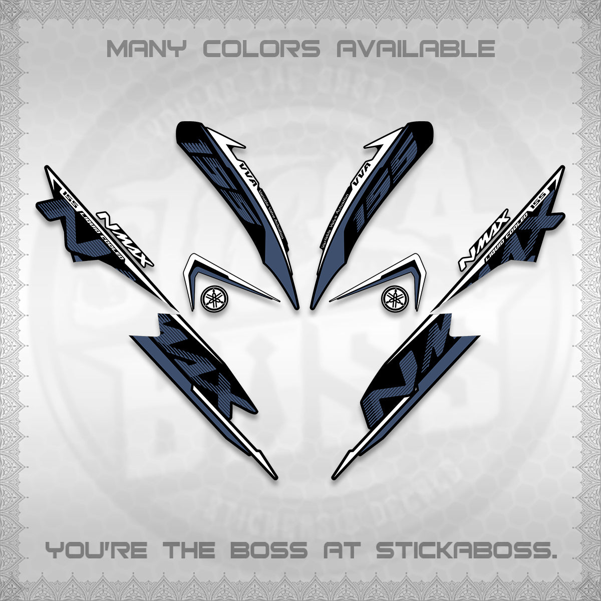 NMAX V1 THAI DECALS (2020 DESIGN) STICKER DECALS By STICKABOSS