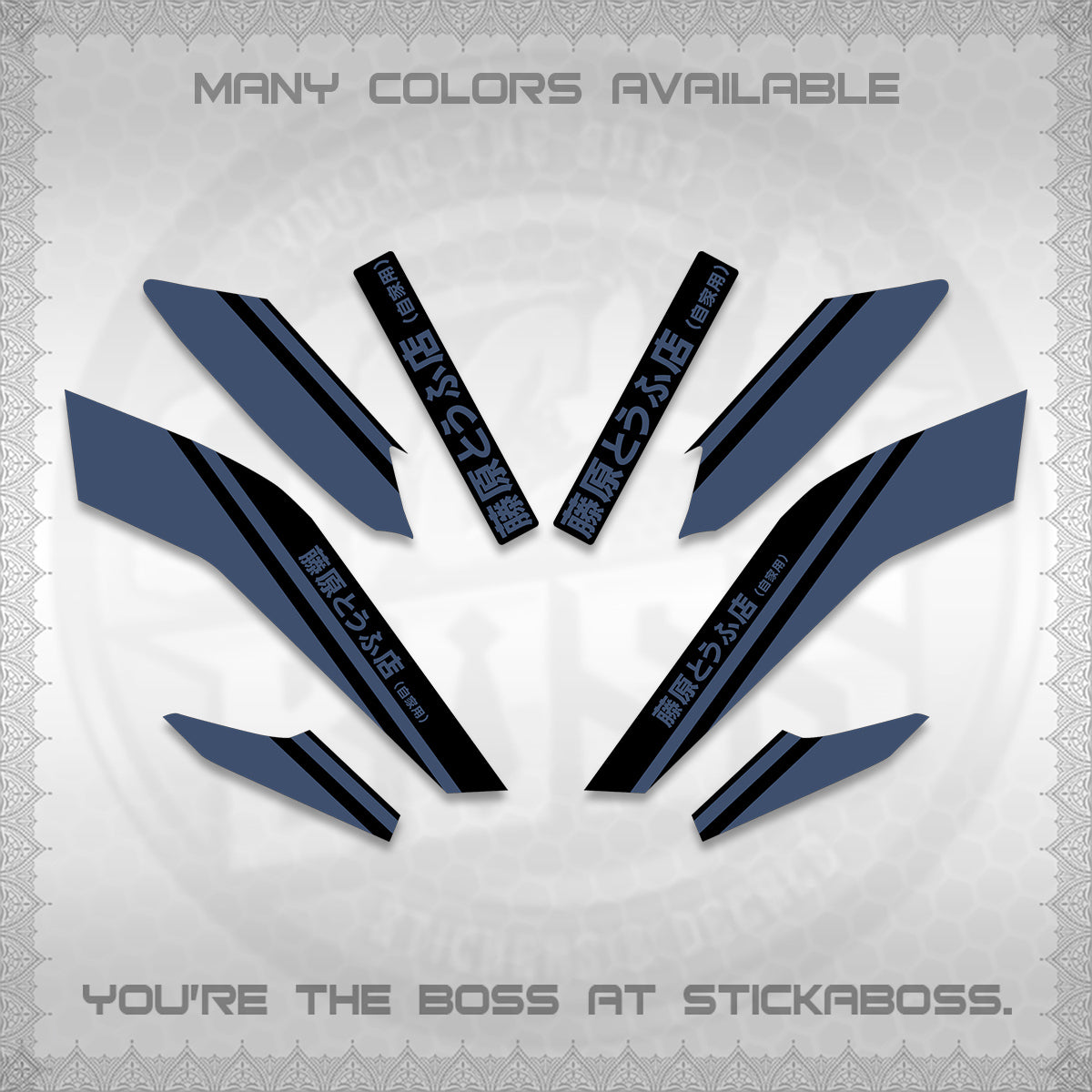 NMAX V2 DECALS (TRUENO STYLE DESIGN) STICKER KITS By STICKABOSS