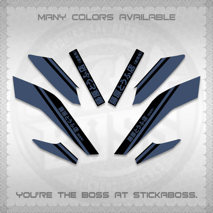 NMAX V2 DECALS (TRUENO STYLE DESIGN) STICKER KITS By STICKABOSS