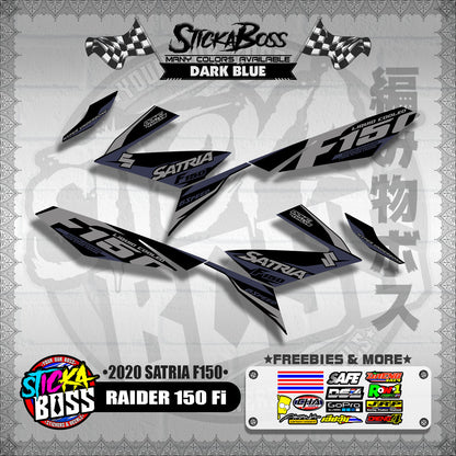 RAIDER 150 Fi DECALS ( 2020 SATRIA F150 )【WITH FREEBIES】