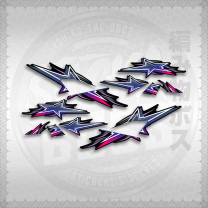 STICKER DECALS for NMAX V2 INDO (NV22002STLI) By STICKABOSS (SOFIE LAMINATED WATERPROOF)