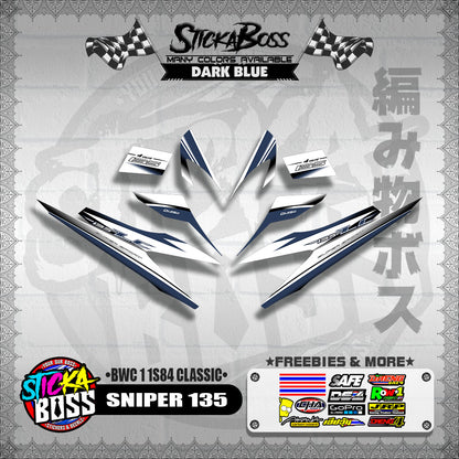 SNIPER 135 DECALS ( BWC 1 1S84 CLASSIC )【WITH FREEBIES】