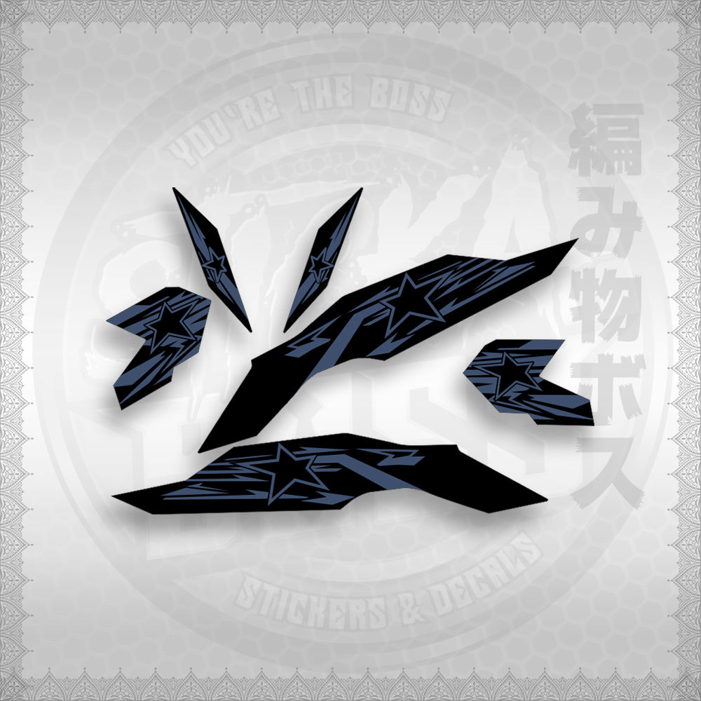 STICKER DECALS for CLICK V3 (CV3VRSTST) By STICKABOSS (SOFIE LAMINATED WATERPROOF)