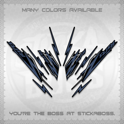 CLICK 125 V2 INDO DECALS (2024 CL 00-A8 STYLE) STICKER KITS By STICKABOSS