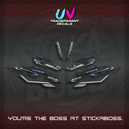 【PREMIUM UV PRINT】TRANSPARENT CLICK 125 V3 INDO-MALAY  VARIO DECALS (2026 CODE2 DESIGN)By STICKABOSS