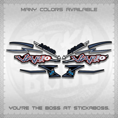 CLICK V2 INDO/MALAY VARIO DECALS (GRAFITY VARIO MOTIF)STICKER DECALS BY STICKABOSS