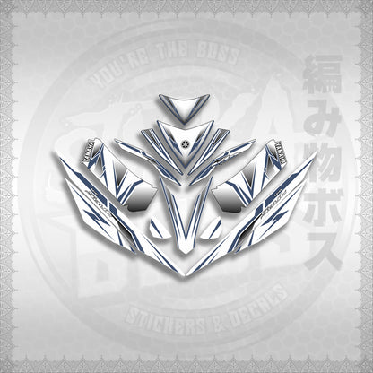 STICKER DECALS for MIO 4 (MIRGADEFOWH) By STICKABOSS (SOFIE LAMINATED WATERPROOF)