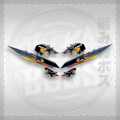 BEAT Fi V2 INDO CONCEPT ( TERBARU MOTIF ) STICKER DECALS By STICKABOSS