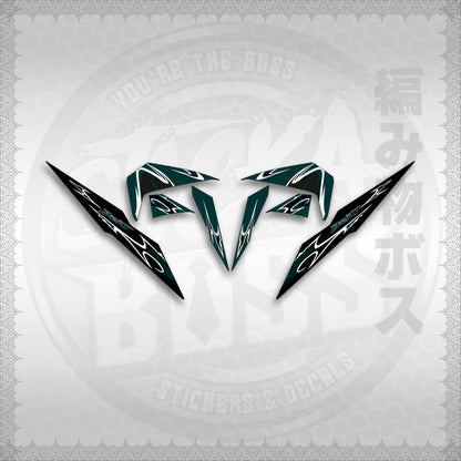 STICKER DECALS for BEAT FI V2 (BV225LENEMOHO) By STICKABOSS (SOFIE LAMINATED WATERPROOF)