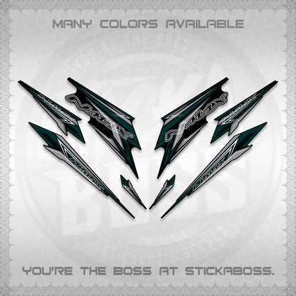 NMAX V2 DECALS (2024 NM 00-A1 STYLE) STICKER DECALS By STICKABOSS