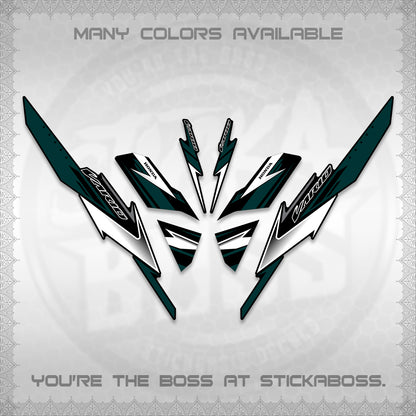 CLICK 125 V3 VARIO DECALS (2023 CUSTOM STYLE 01) STICKER KITS By STICKABOSS