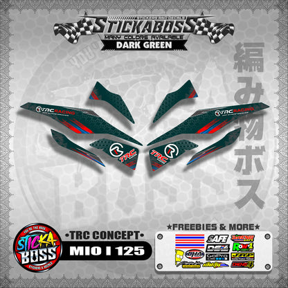 MIO I 125 STICKER DECALS ( TRC CONCEPT )【WITH FREEBIES】