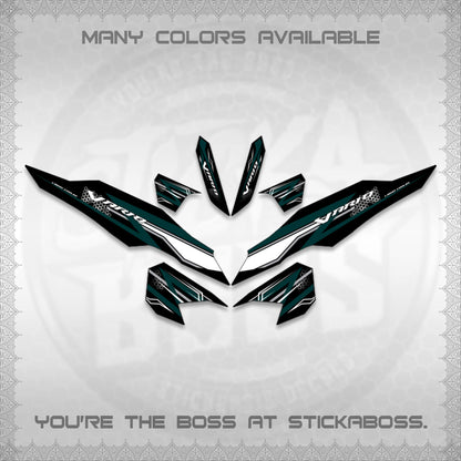 CLICK 125 V3 INDO-MALAY VARIO DECALS (2026 CODE1 DESIGN)STICKER DECALS By STICKABOSS