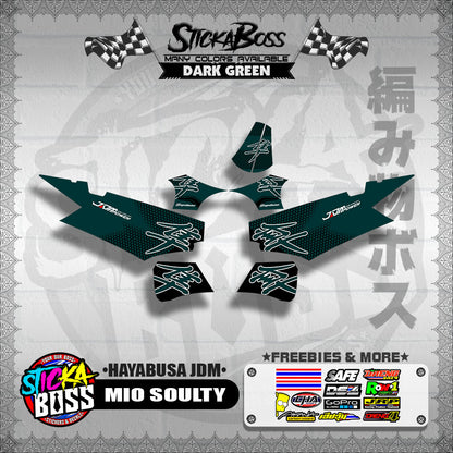MIO SOULTY DECALS ( HAYABUSA JDM )【WITH FREEBIES】