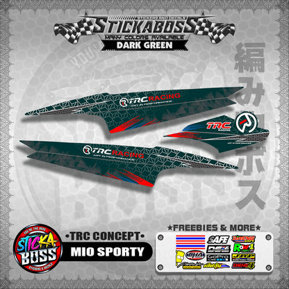 MIO SPORTY STICKER DECALS ( TRC CONCEPT )【WITH FREEBIES】