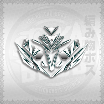 STICKER DECALS for MIO 4 (MIRGADEFOWH) By STICKABOSS (SOFIE LAMINATED WATERPROOF)