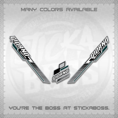 GIORNO DECALS (2026 RACING CAR  PATTERN)STICKER DECALS BY STICKABOSS