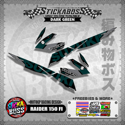 RAIDER 150 FI DECALS ( MOTOGP RACING DESIGN )【WITH FREEBIES】