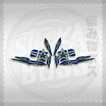 STICKER DECALS for AEROX 155 V2 MALAYSIAN (AV2NESTMO01) By STICKABOSS (SOFIE LAMINATED WATERPROOF)