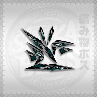 STICKER DECALS for BEAT 110 V2 (BV2INMASTMODE) By STICKABOSS (SOFIE LAMINATED WATERPROOF)