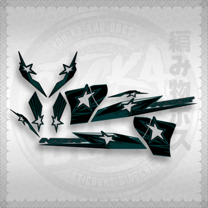 AEROX 155 V2 ( ALPHON STAR ) STICKER DECALS By STICKABOSS