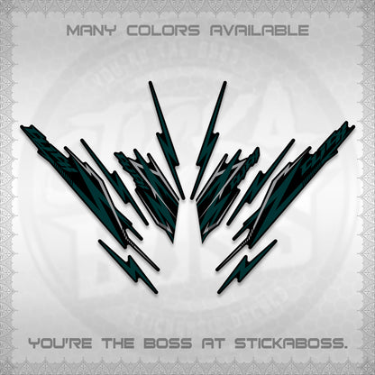 CLICK 125 V2 INDO DECALS (2024 CL 00-A8 STYLE) STICKER KITS By STICKABOSS