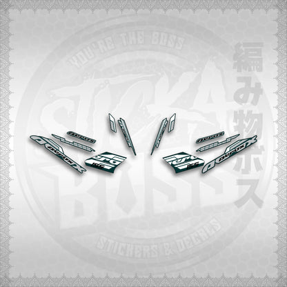 STICKER DECALS for AEROX 155 V1 THAI (AV1BLSI20) By STICKABOSS (SOFIE LAMINATED WATERPROOF)