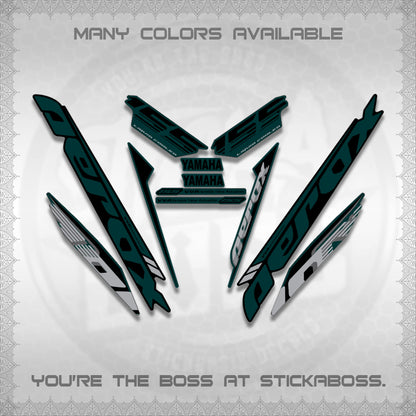 AEROX V3 STOCK STRIPING DECALS (SP EDITION)STICKER DECALS By STICKABOSS