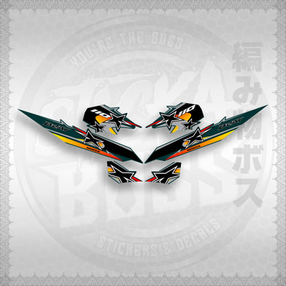 BEAT Fi V2 INDO CONCEPT ( TERBARU MOTIF ) STICKER DECALS By STICKABOSS