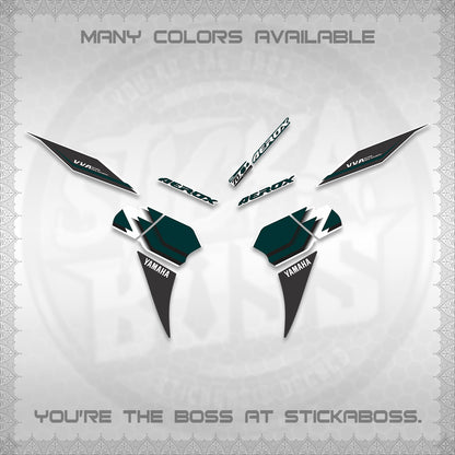 AEROX V2 DECALS (70th ANNIVERSARY DESIGN) STICKER DECALS By STICKABOSS (Copy) (Copy) (Copy) (Copy) (Copy)