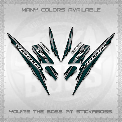 CLICK 125 V3 INDO DECALS (2024 SV 22-A1 STYLE) STICKER KITS By STICKABOSS