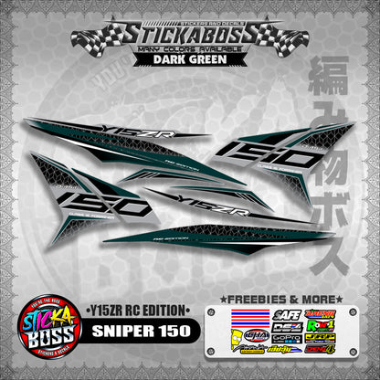 SNIPER 150 STICKER DECALS ( Y15ZR RC EDITION )【WITH FREEBIES】