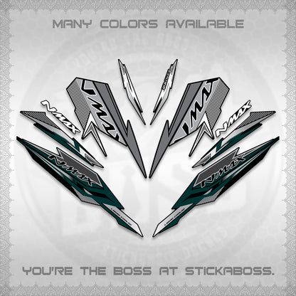 NMAX V2 DECALS (2026 VARIO STYLE) STICKER DECALS By STICKABOSS