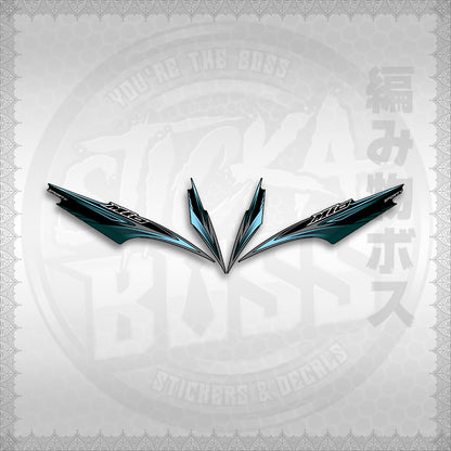 STICKER DECALS for MIO SPORTY / SMILE INDO (MSPMOA4) By STICKABOSS (SOFIE LAMINATED WATERPROOF)