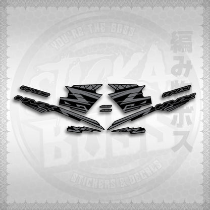 STICKER DECALS for AEROX V3 ALPHA TURBO INDO (AV314ARV9SE) By STICKABOSS (SOFIE LAMINATED WATERPROOF)