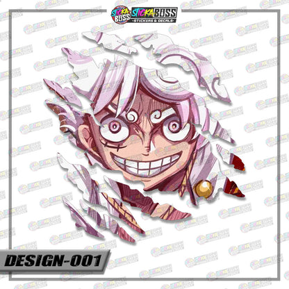 ONE PIECE PART 2 | ANIME SCRATCH STICKER【VINYL PRINTED】( LAMINATED / WATERPROOF )【Stickaboss】