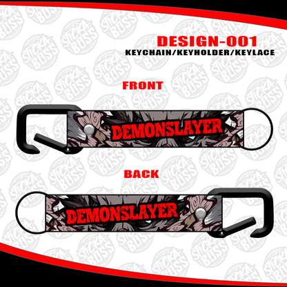 DEMONSLAYER KEYCHAIN / KEYHOLDER / KEYLACE (SOLD PER PIECE)【Stickaboss】