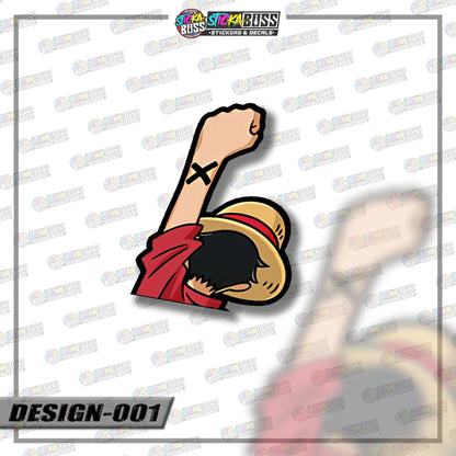 ONE PIECE P2 | VINYL STICKER【VINYL PRINTED】( LAMINATED / WATERPROOF ) (Copy)