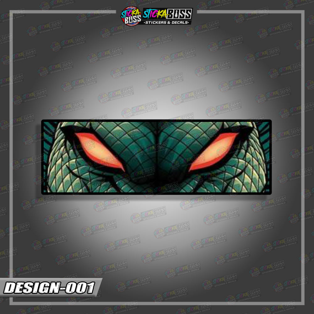 DRAGON BALL Z | ANIME  EYE SLAP STICKER【VINYL PRINTED】( LAMINATED / WATERPROOF )