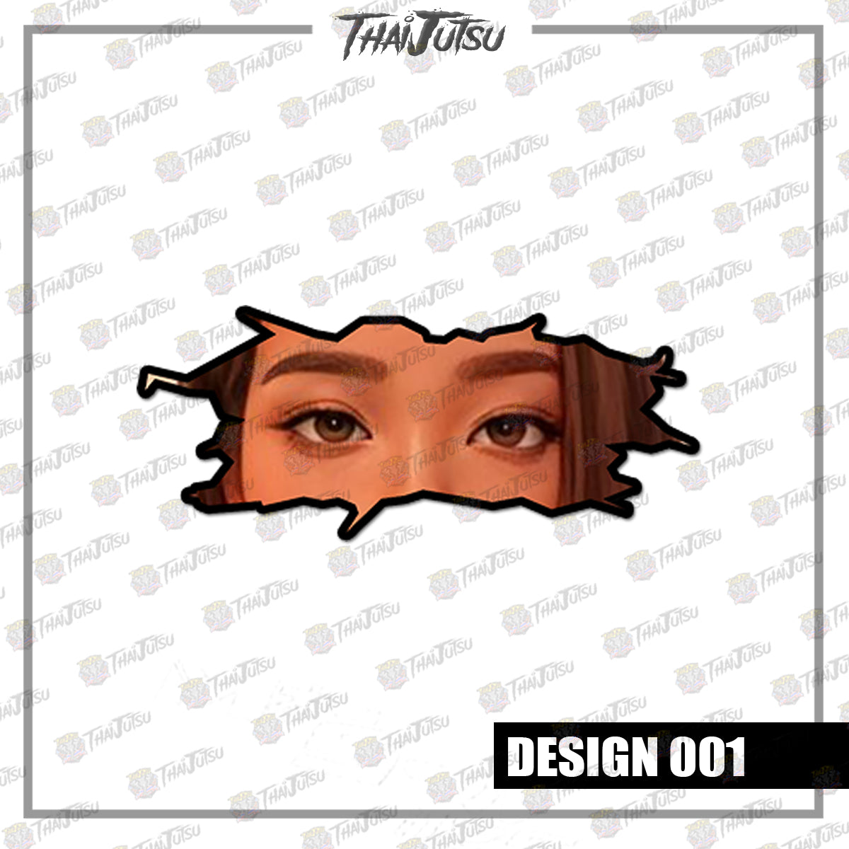 KPOP- BLACKPINK | CRACK PEEKERS  ( ANIME VINYL STICKER DECALS )【Stickaboss】