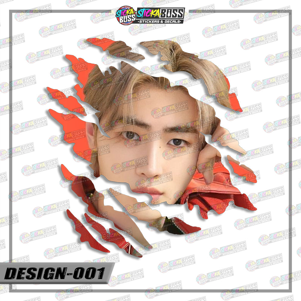ENHYPEN | SCRATCH STICKER【VINYL PRINTED】( LAMINATED / WATERPROOF )【Stickaboss】