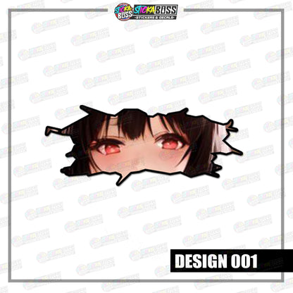 KAKEGURUI | CRACK PEEKERS  ( ANIME VINYL STICKER DECALS )【Stickaboss】