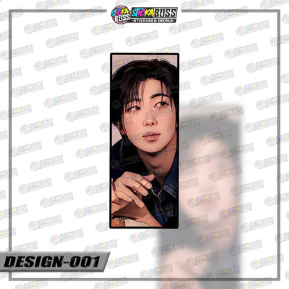 KPOP-BTS | RECTANGLE SIZE  VINYL STICKER 【VINYL PRINTED】( LAMINATED / WATERPROOF )