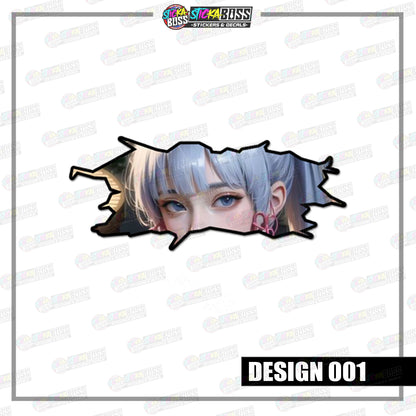 GENSHIN IMPACT | ANIME SCRATCH STICKER【VINYL PRINTED】( LAMINATED / WATERPROOF )【Stickaboss】